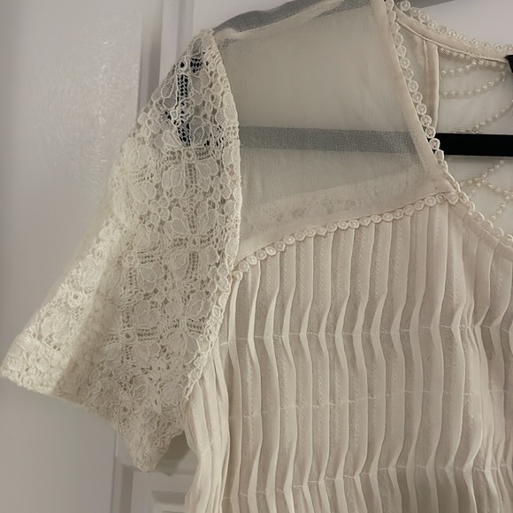 Let Me Be for Anthropologie lace blouse - Picture 3 of 7